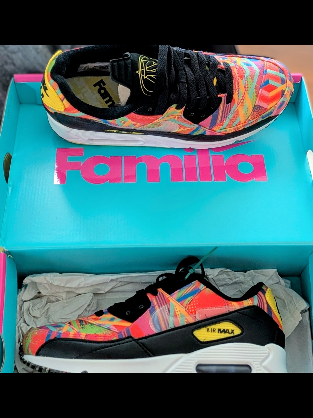 Multicolor Athletic Sneakers - Air Max Style